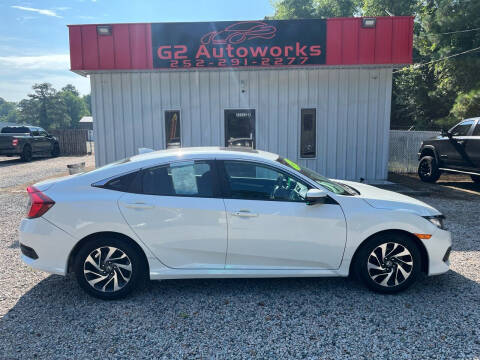 2017 Honda Civic for sale at G2 Autoworks in Elm City NC