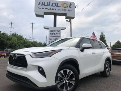 2021 Toyota Highlander for sale at AUTOLOT in Bristol PA