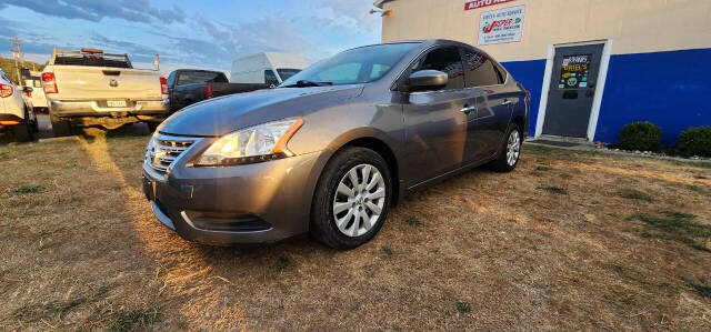 2015 Nissan Sentra for sale at URIEL's AUTOMOTIVE LLC in Middletown, OH