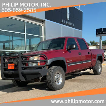 2004 Chevrolet Silverado 2500HD for sale at Philip Motor Inc in Philip SD