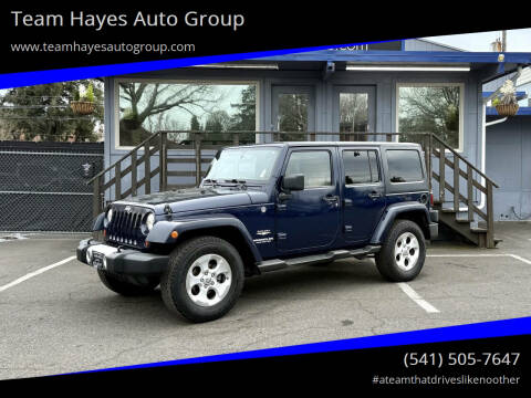 2013 Jeep Wrangler Unlimited for sale at Team Hayes Auto Group in Eugene OR