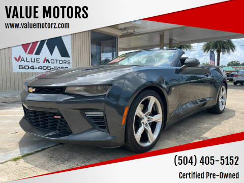2017 Chevrolet Camaro for sale at VALUE MOTORS in Kenner LA