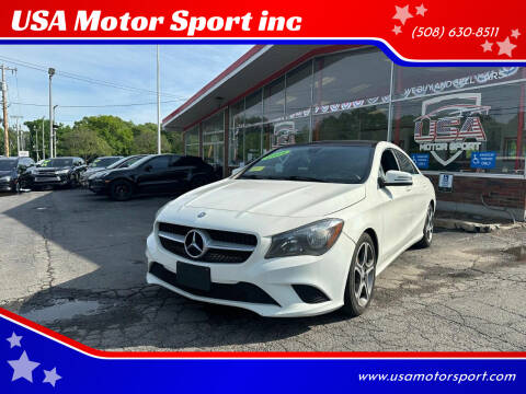 2014 Mercedes-Benz CLA for sale at USA Motor Sport inc in Marlborough MA