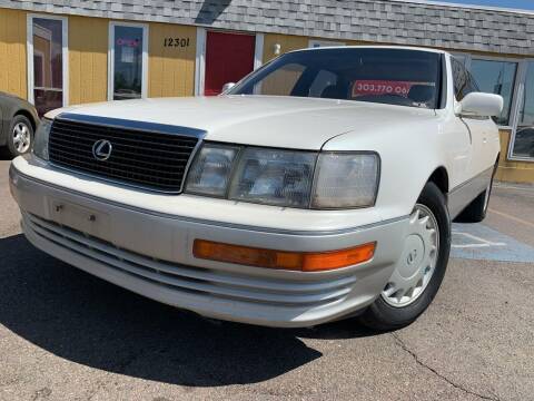 1991 Lexus LS 400 for sale at Superior Auto Sales, LLC in Wheat Ridge CO