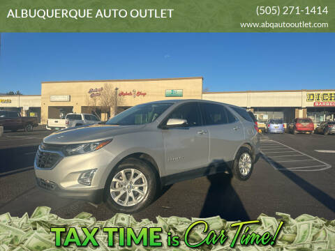 2018 Chevrolet Equinox for sale at ALBUQUERQUE AUTO OUTLET in Albuquerque NM
