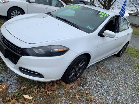 2015 Dodge Dart for sale at Ricart Auto Sales LLC in Myerstown PA
