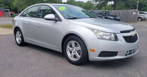 2013 Chevrolet Cruze for sale at M & D AUTO SALES INC in Little Rock AR