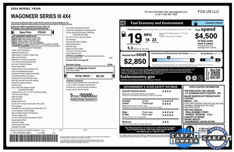2024 Jeep Wagoneer Series III