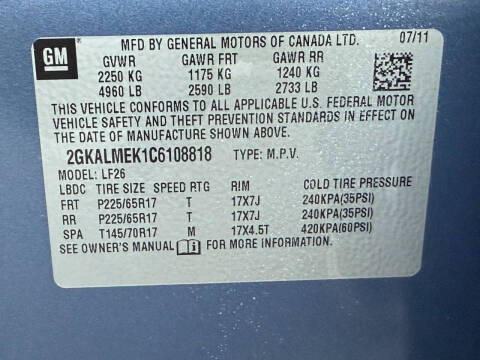 2012 GMC Terrain SLE-1