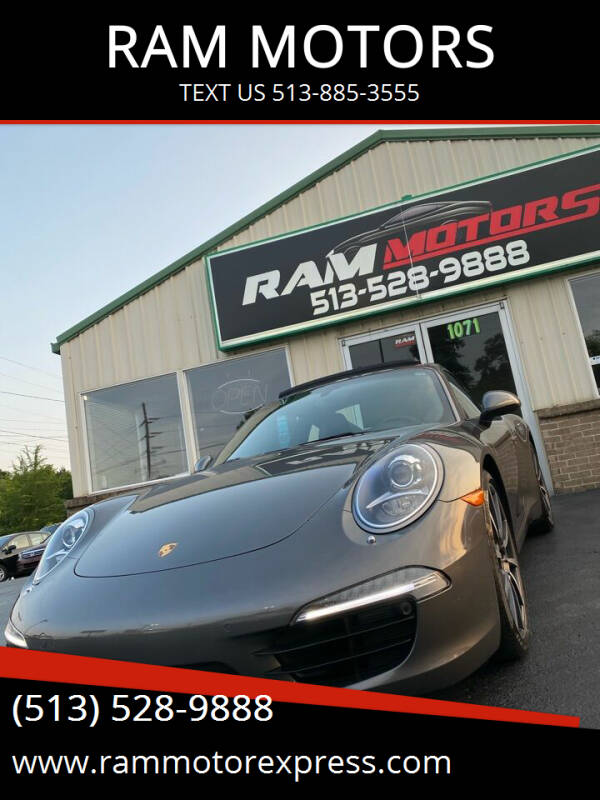 2016 Porsche 911 for sale at RAM MOTORS in Cincinnati OH