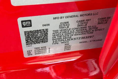 2026 GMC Sierra 1500 Elevation Standard