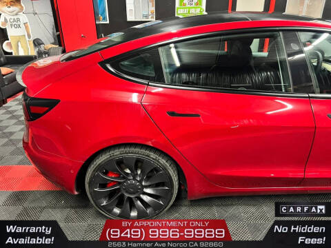 2022 Tesla Model 3 Performance
