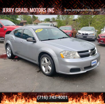 2014 Dodge Avenger for sale at JERRY GRADL MOTORS INC in North Tonawanda NY