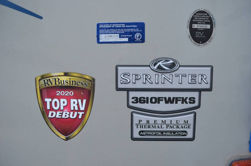 2020 Keystone RV Sprinter