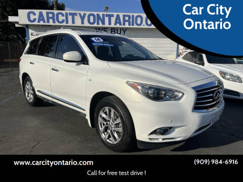 2014 Infiniti QX60 for sale at Car City Ontario in Ontario CA