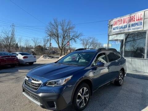 2021 Subaru Outback for sale at United Motors LLC in Saint Francis WI