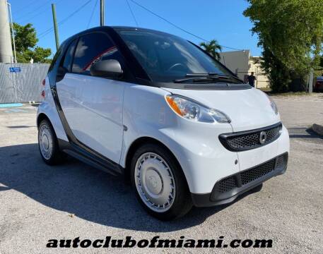 2015 Smart fortwo for sale at AUTO CLUB OF MIAMI, INC in Miami FL