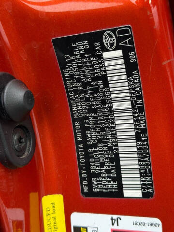 2013 Toyota Corolla S Special Edition