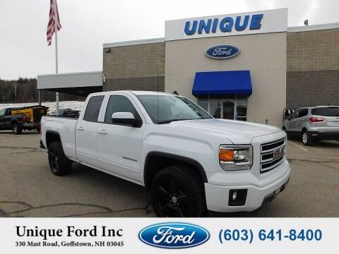 2015 GMC Sierra 1500 for sale at Unique Motors of Chicopee - Unique Ford in Goffstown NH