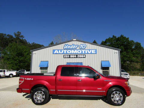 2012 Ford F-150 for sale at Under 10 Automotive in Robertsdale AL