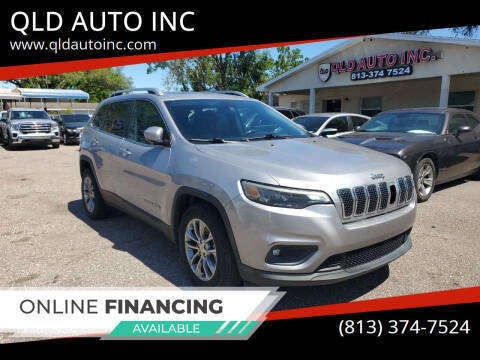 2019 Jeep Cherokee for sale at QLD AUTO INC in Tampa FL