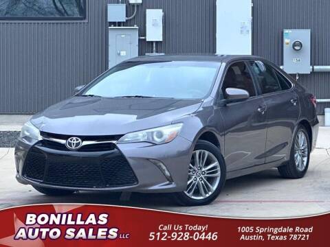 2015 Toyota Camry for sale at Bonillas Auto Sales in Austin TX