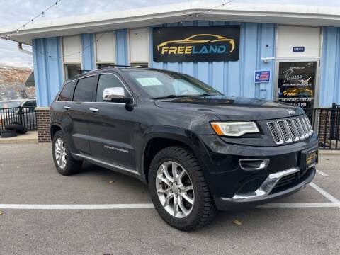 2016 Jeep Grand Cherokee for sale at Freeland LLC in Waukesha WI