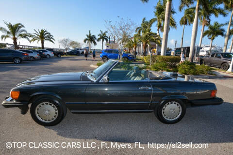 1987 Mercedes-Benz 560-Class for sale at Top Classic Cars LLC in Fort Myers FL