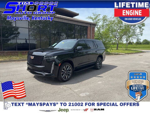 2023 Cadillac Escalade for sale at Tim Short CDJR of Maysville in Maysville KY
