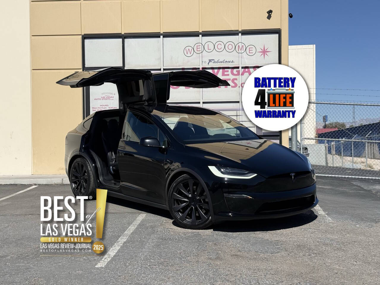 Black 2022 Tesla Model X SUV / Crossover All-Wheel Drive 1-Speed Automatic