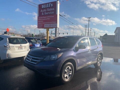 2013 Honda CR-V for sale at Hill's Auto Sales LLC in Bowling Green OH