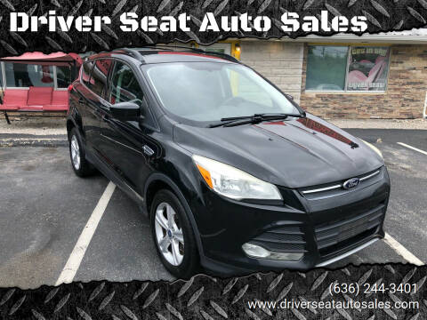 2013 Ford Escape for sale at Driver Seat Auto Sales in Saint Charles MO