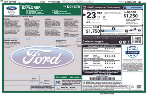 2020 Ford Explorer Limited