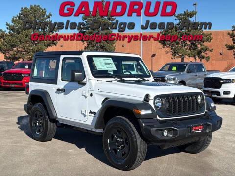 2025 Jeep Wrangler for sale at GANDRUD CHEVROLET in Green Bay WI