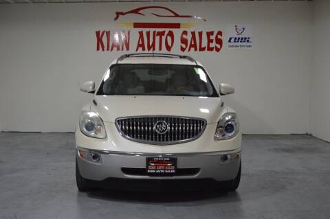 2011 Buick Enclave for sale at Kian Auto Sales in Sacramento CA