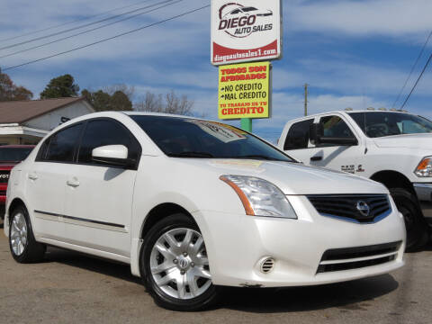 2012 Nissan Sentra for sale at Diego Auto Sales #1 in Gainesville GA