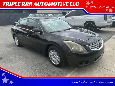 2012 Nissan Altima for sale at TRIPLE RRR AUTOMOTIVE LLC in Jacksonville FL