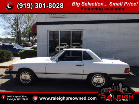 1988 Mercedes-Benz 560-Class for sale at Raleigh Pre-Owned in Raleigh NC