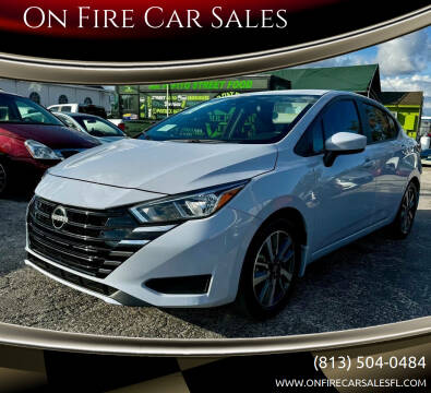 2024 Nissan Versa for sale at On Fire Car Sales in Tampa FL