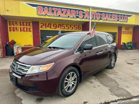 2011 Honda Odyssey for sale at Baltazar's Auto Sales LLC in Grand Prairie TX