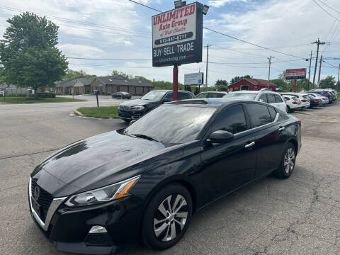2020 Nissan Altima for sale at Unlimited Auto Group in West Chester OH