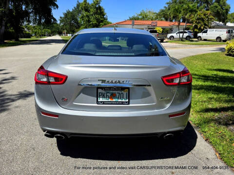 2014 Maserati Ghibli S Q4