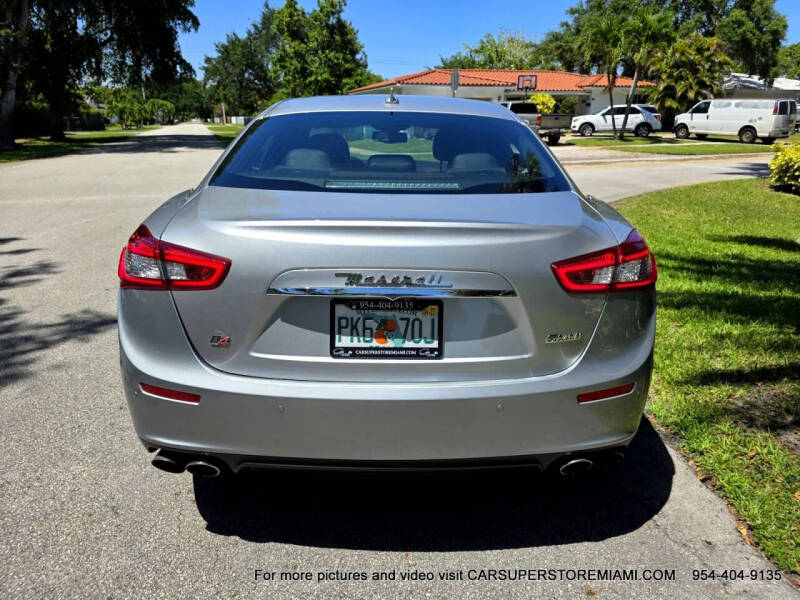 2014 Maserati Ghibli S Q4