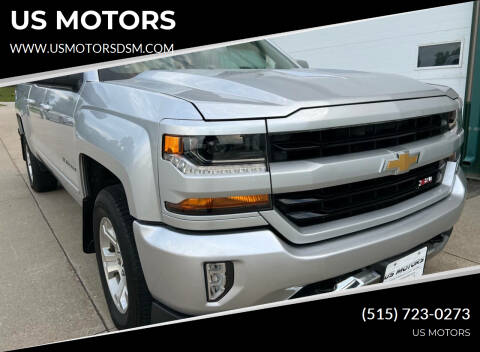 2018 Chevrolet Silverado 1500 for sale at US MOTORS in Des Moines IA