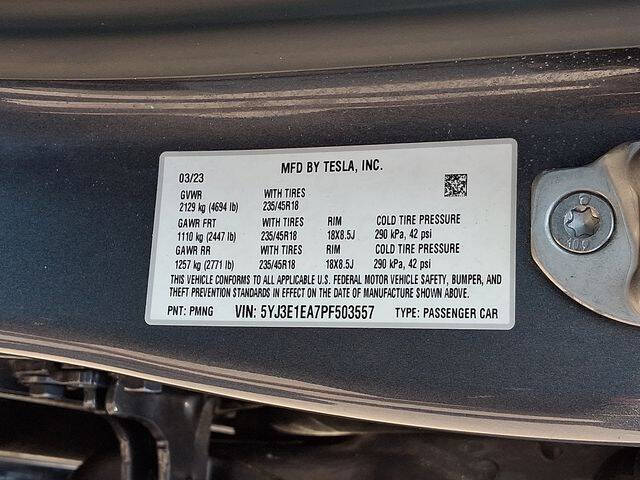 2023 Tesla Model 3