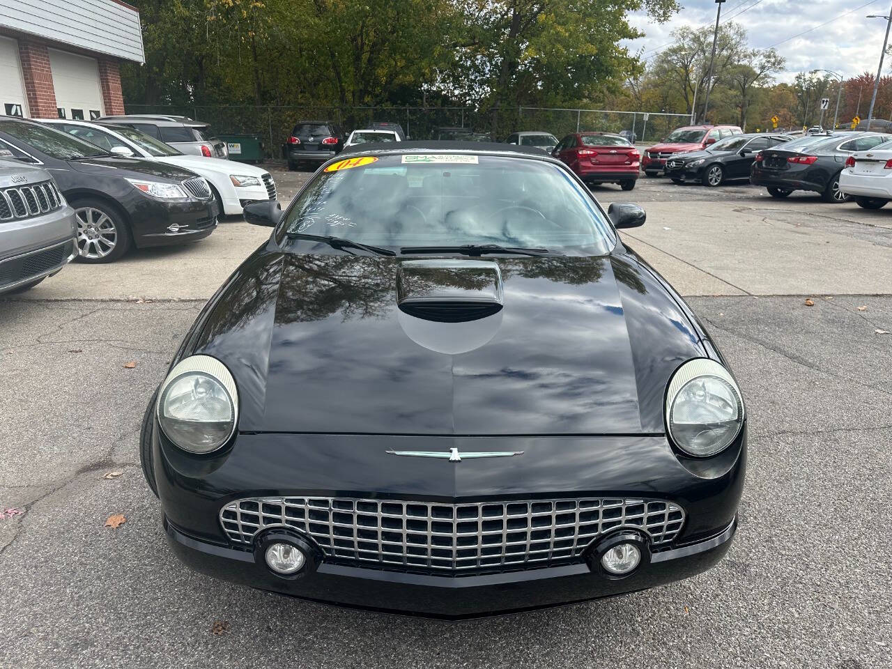Black 2004 Ford Thunderbird Deluxe Convertible Deluxe 2dr Convertible 2