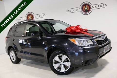 2014 Subaru Forester for sale at Unlimited Motors in Fishers IN