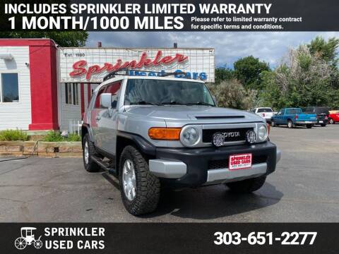 2008 Toyota FJ Cruiser for sale at Sprinkler Used Cars in Longmont CO
