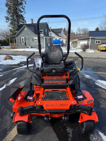 2025 Bad Boy Mowers Maverick HD 60" for sale at Stygler Powersports LLC in Johnstown OH