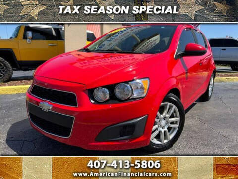 2014 Chevrolet Sonic for sale at American Financial Cars in Orlando FL